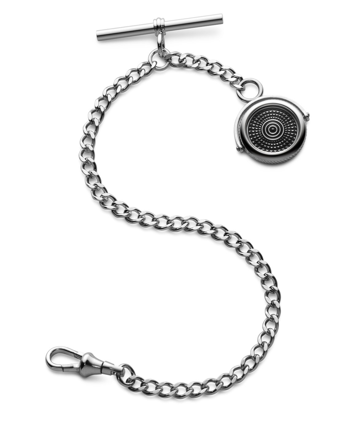 Albert Pocket Watch Chain Fulcrum Black Dalvey