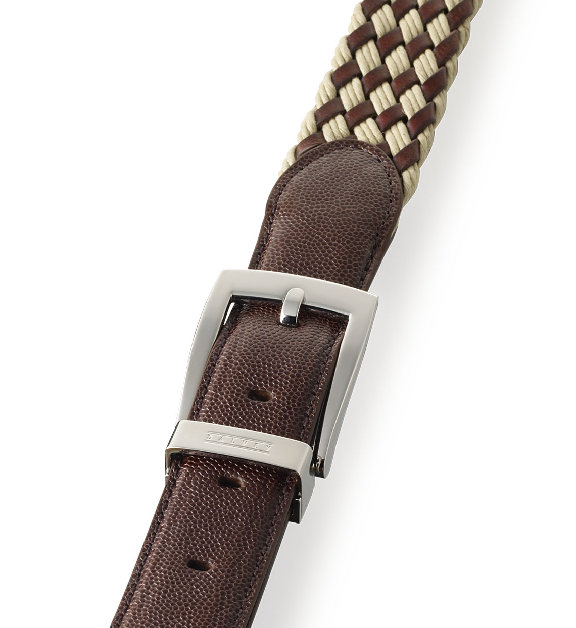 tan braided belt