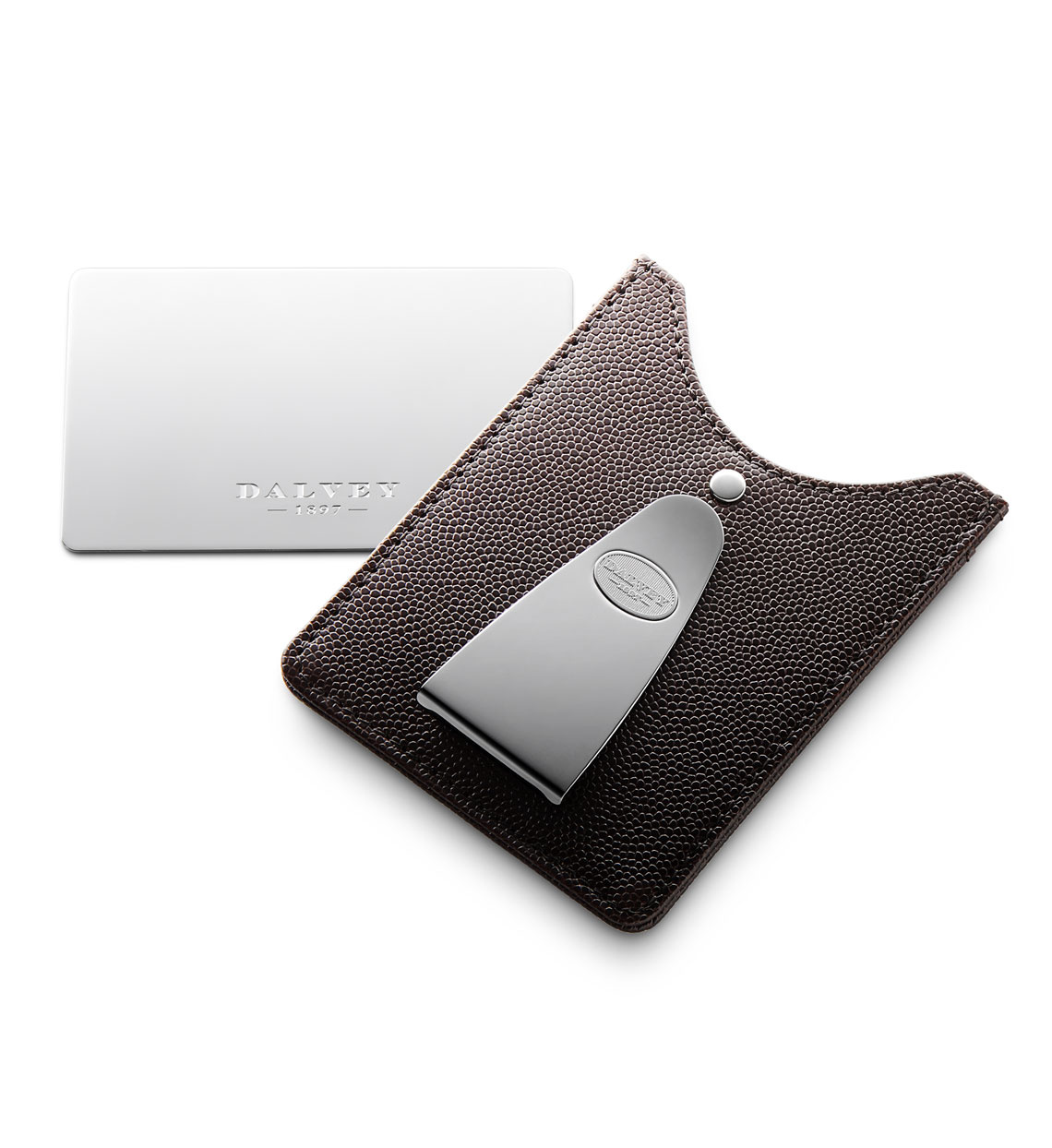 Men's Small Portable Money Clip Multi-card Card Case Bifold Card