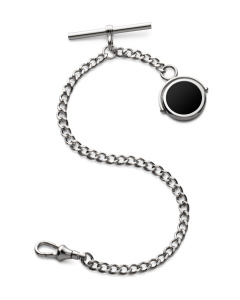 Albert Pocket Watch Chain Black