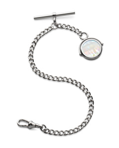 Albert Pocket Watch Chain Mother Of Pearl