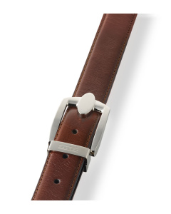 Eclipse Leather Belt Brown Onyx Leather