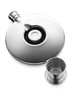 Dalvey Flask With Cup Stainless Detail