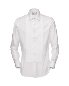 Shirt Evening Regular Collar White Marcella
