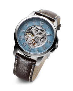 Skeletal Wristwatch - Azur Light Blue