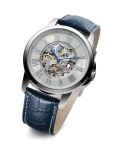 Skeletal Wristwatch - Polaris White