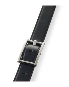 Statesman Leather Belt Black Onyx Leather
