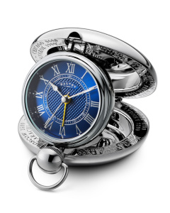 Voyager Clock Blue