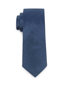 Tie Hopsack Blue