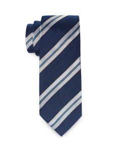 Tie Quiver Stripe Navy & Blue