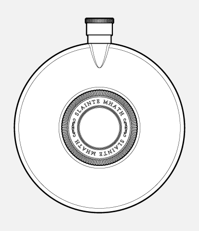 Voyager Expedition Flask with Cup Stainless Detail - Dalvey