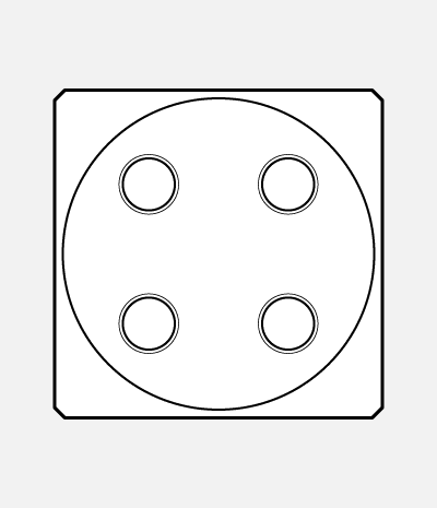 DALVEY（ダルウェイ） ステンレススチール製 ダイス The Dalvey Dice - Dalvey