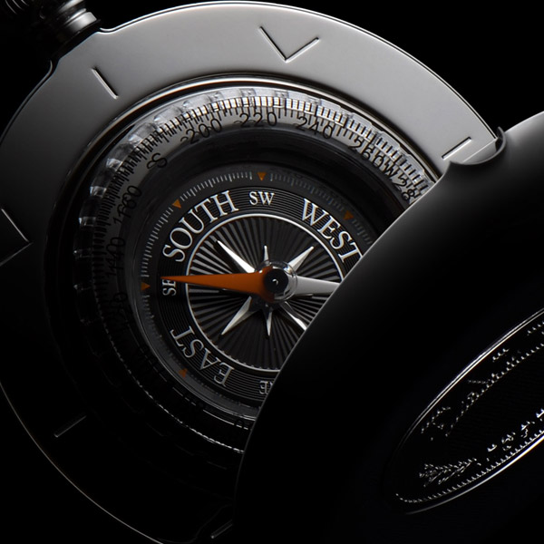 Grand Voyager Compass Stainless Detail Dalvey