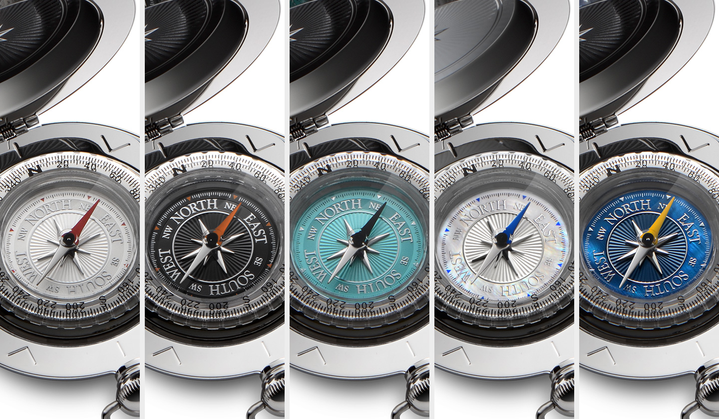 Grand Voyager Compass Stainless Detail Dalvey