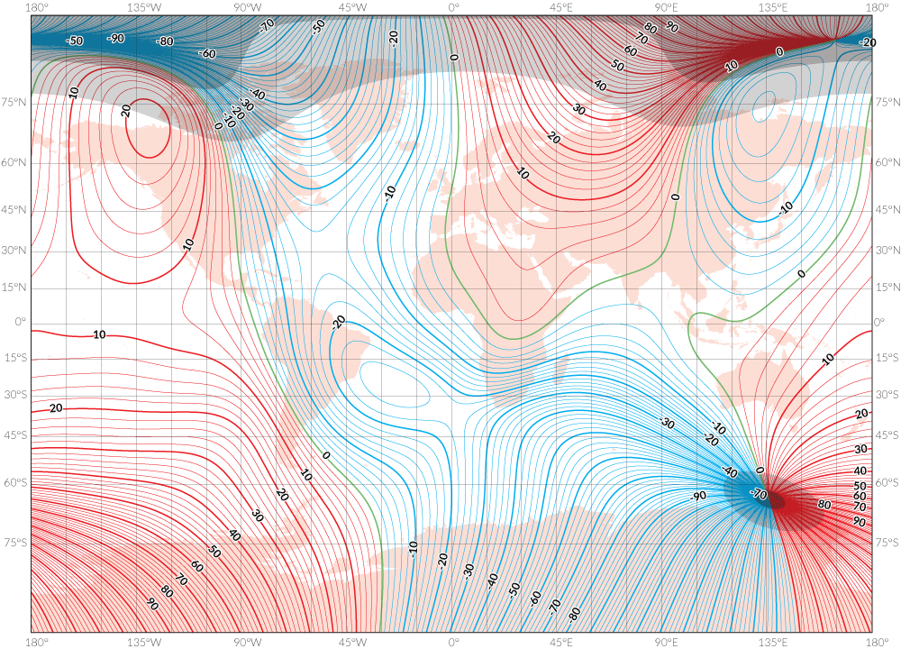 How Use Com Map Declination 